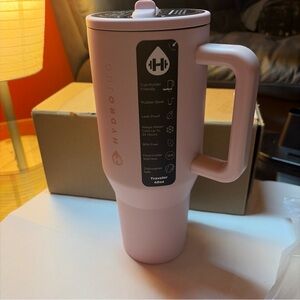 Hydrojug Traveler - 40 Oz Water Bottle with Handle & Flip Straw